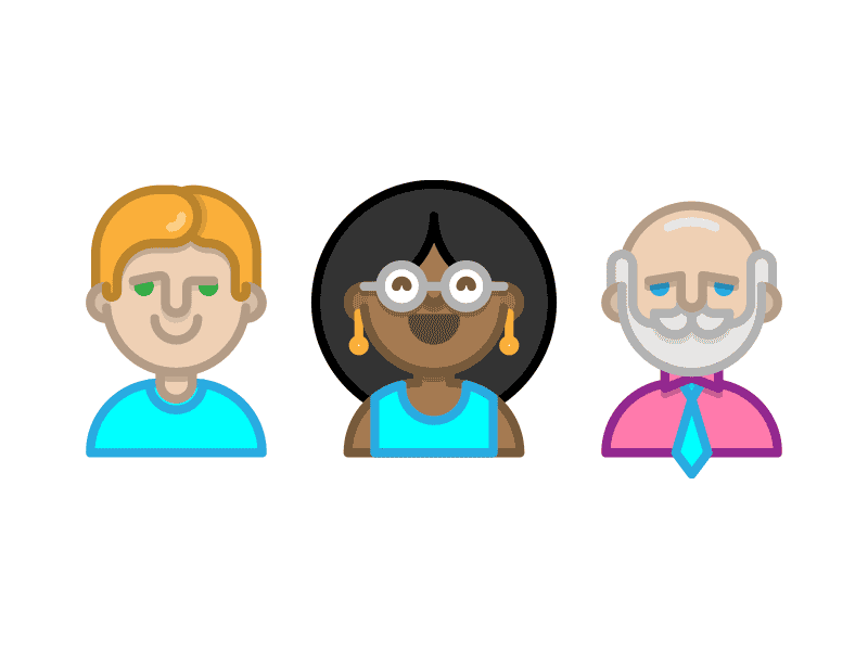 Li’l People 2 The Next Mutation illustration gif people avatars.gif