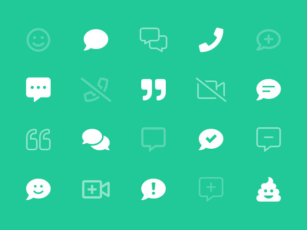 Chat Category smileys conversation icons chat font awesome.webp