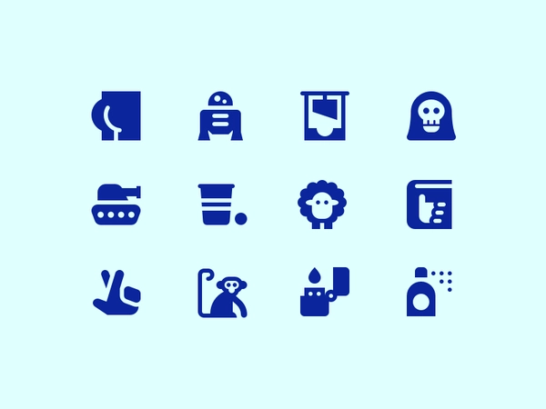 Eclectic Icons monkey fingers crossed hitchhikers guide to the galaxy.webp
