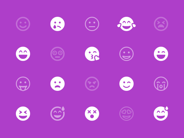 Emoji Category frown font awesome smiley emoji icons.webp