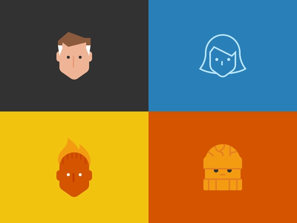 Fantastic Four Icons year of icons invisible woman human torch marvel.webp