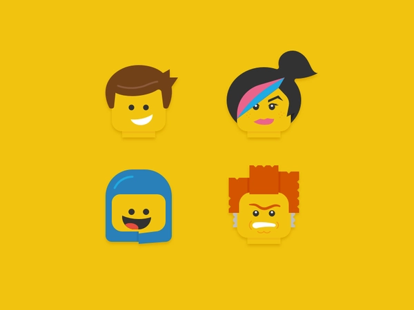 Lego Movie Icons year of icons icon president business spaceman benny.webp