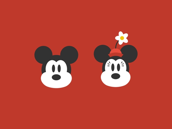Mickey + Minnie icon disney minnie mouse mickey mouse.webp