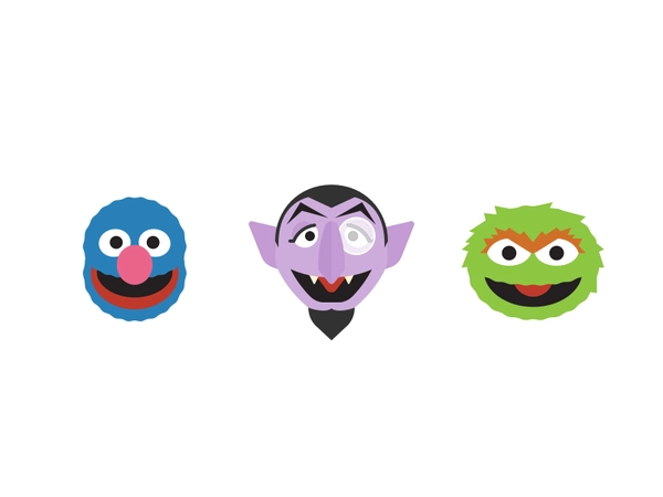 More Sesame Street Icons jim henson oscar the grouch count von count g.webp