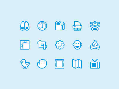 More Symbolicons Line... symbolicons symbols icons pixel icon binocula.webp