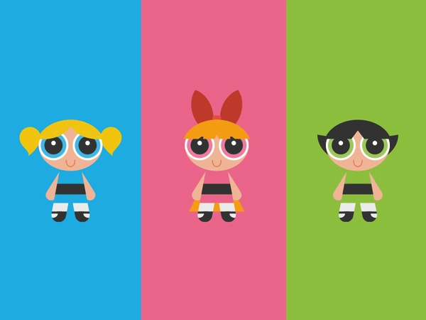Powerpuff Girls Icons chemical x everything nice spice sugar year of i.webp