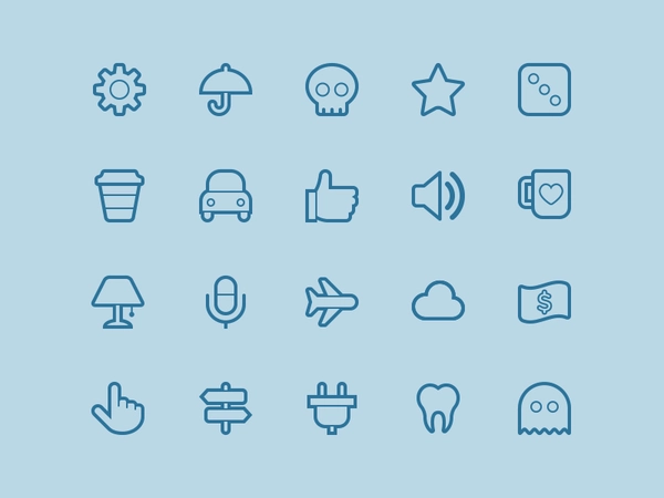 Symbolicons _________ outline icons thin ios 7 hollow vector pixel per.webp
