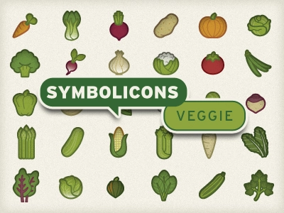 Symbolicons Veggie clean vector symbolicons veggies vegetables icons i.webp