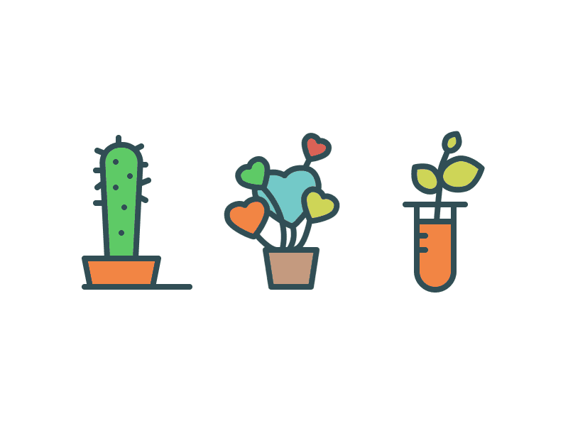 Color Fill Animation paint fill outline color illustration freebie ico.gif