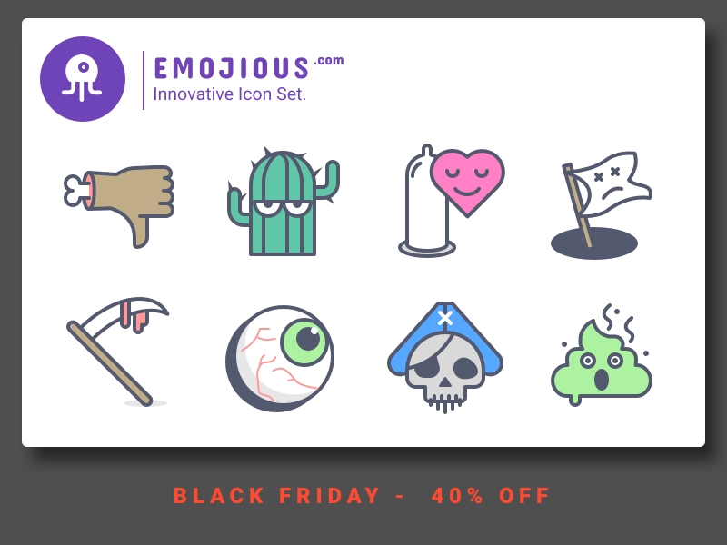 Emojious - Black Friday black friday cactus devil shit pirate like dis.webp
