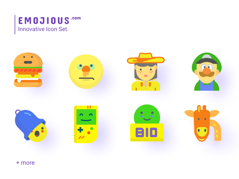 Emojious Icons 1 flat freebie icon premium illustration icons.webp