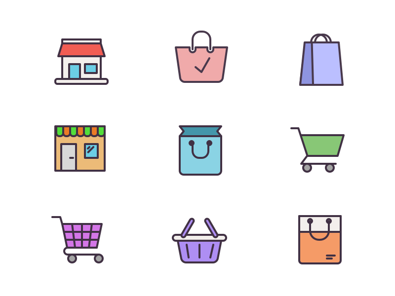 Shopping Icons icons market buy purchase shop.webp