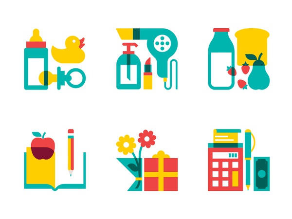 22 Seven vector icon iconography shapes bank finance baby education bo.jpg
