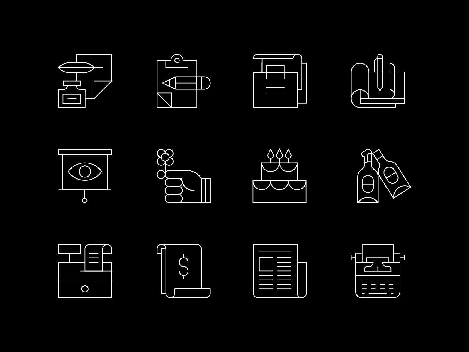 MCo Icon Pack simple icons modernist abstract geometric minimalist lin.jpg