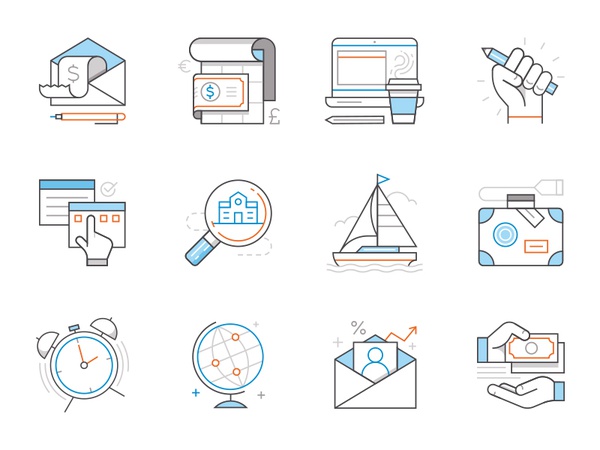 Prodigy Finance cash hand money illustration spot illustration icons v.jpg