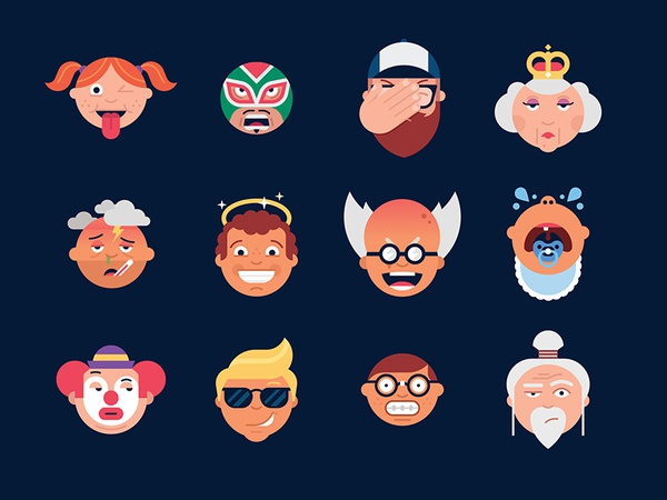 Wink - Emoji Stickers chat faces illustration emoji imessage sticker c.jpg