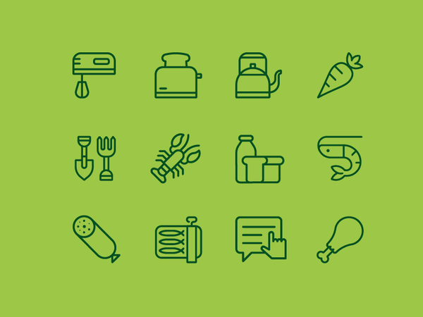 Woolworths Icons geometric shopping food groceries iconography vector.png