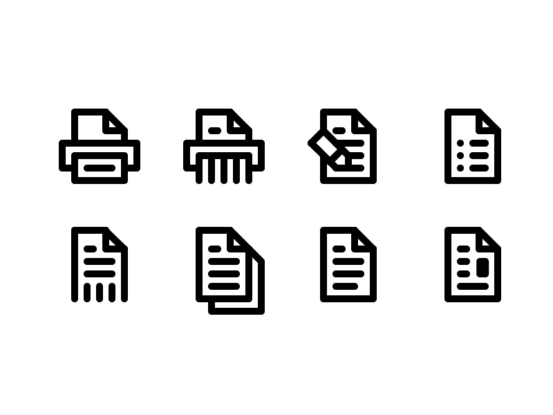 Documents andreas wikström illustration icon documents paper pictogram.png