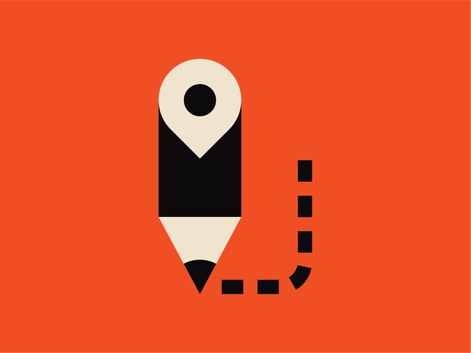 Going places minimal clever pen poster vector pictogram ui graphic des.png