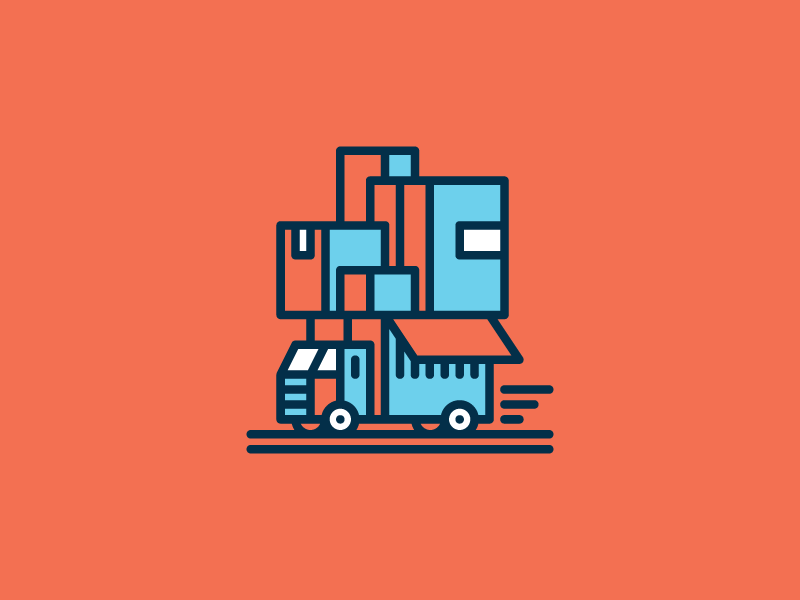 Moving van vehicle truck van icon design andreas wikström.png