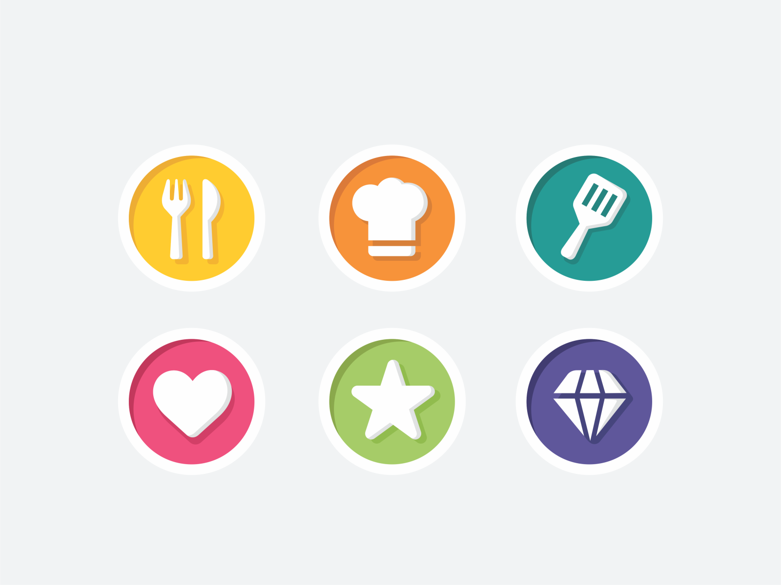 Achievements symbol user photo flat icon set icon icons branding desig.png