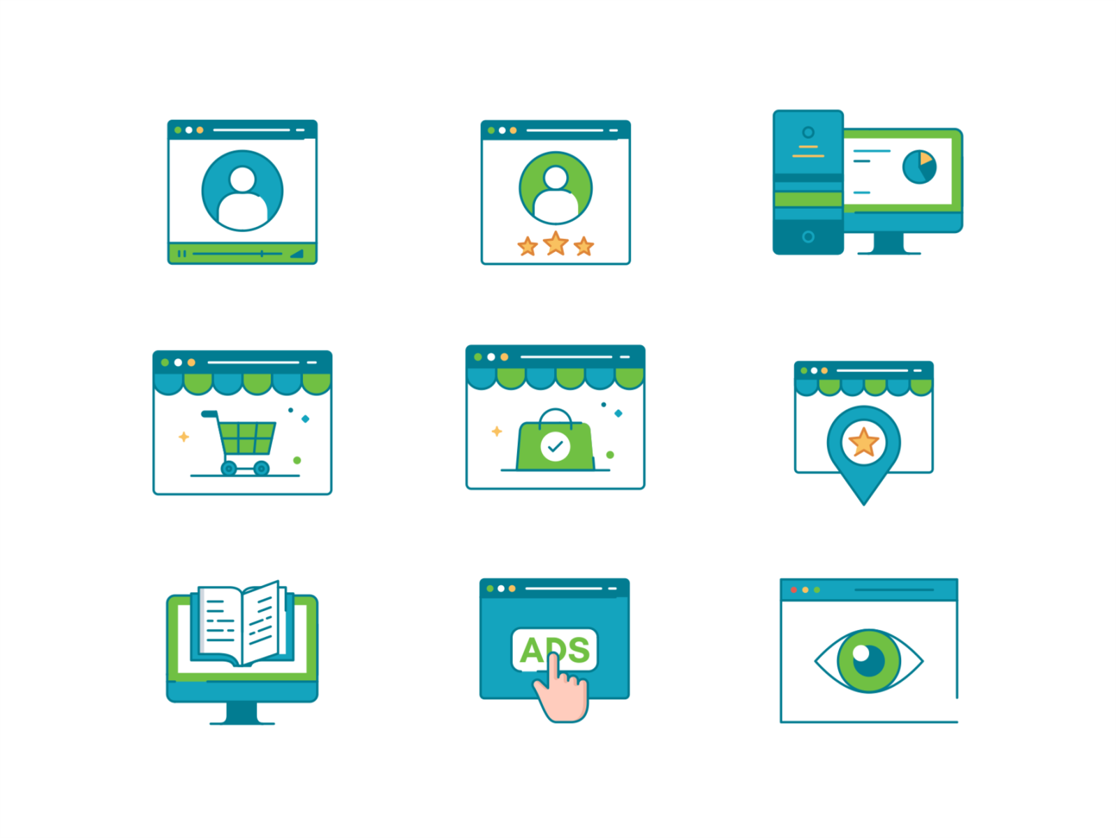 Icons set no.1 simple iconography product design application future mi.png