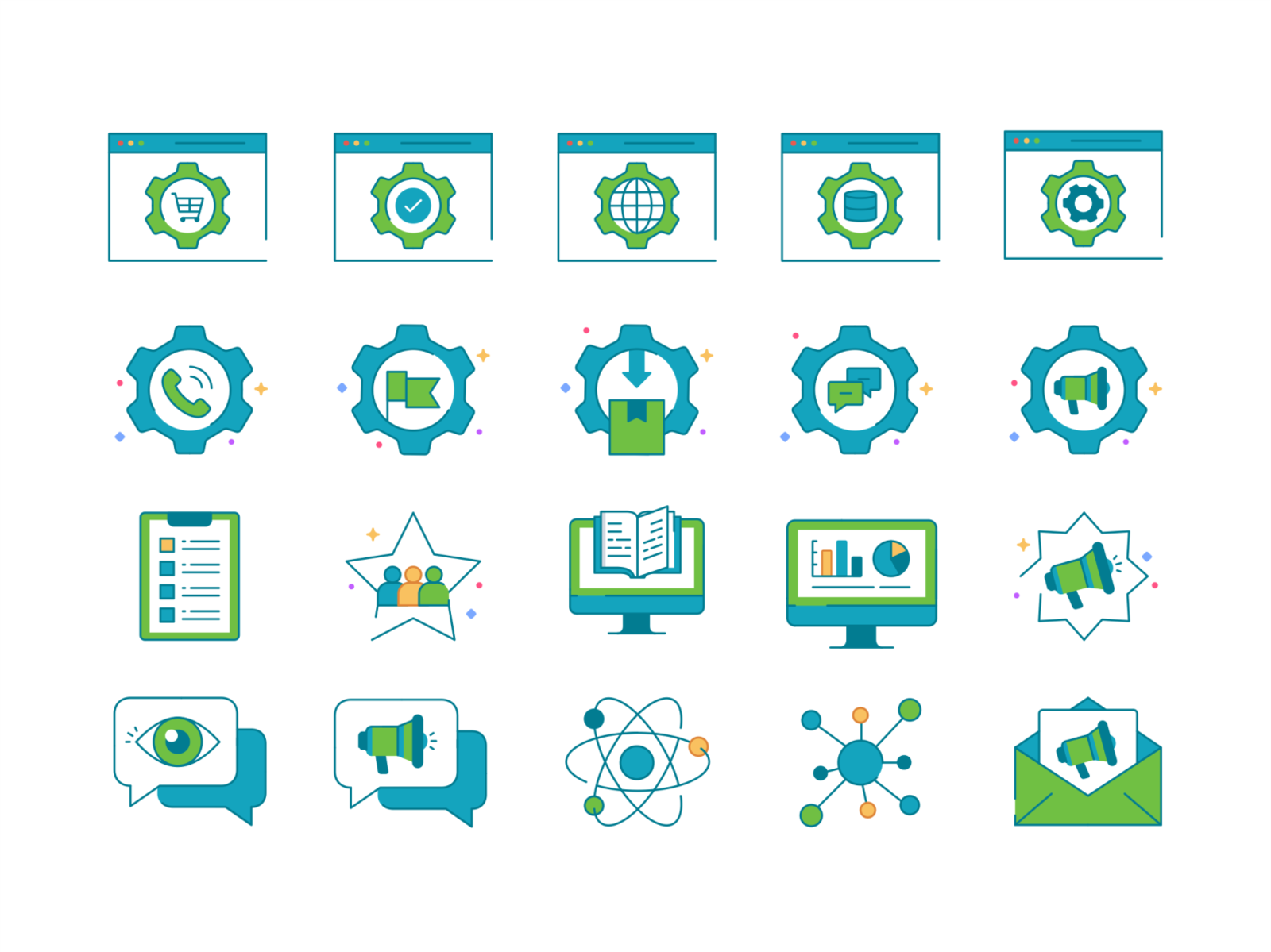 Icons set No.4 simple iconography product design application future mi.png