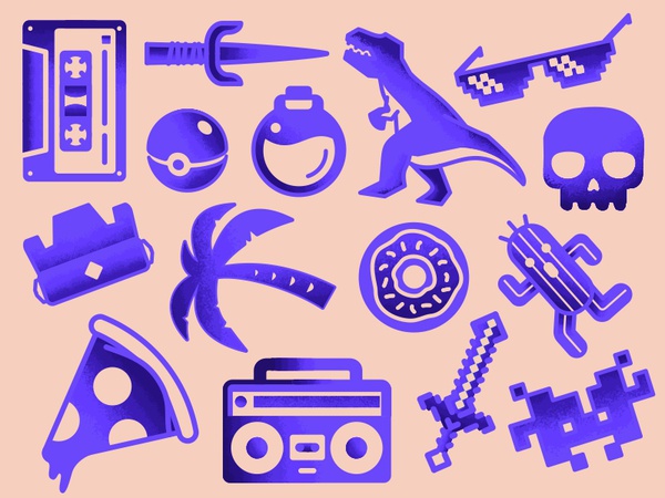 Items from retro wallpaper pattern texture zelda skull shapes pokemon.jpg
