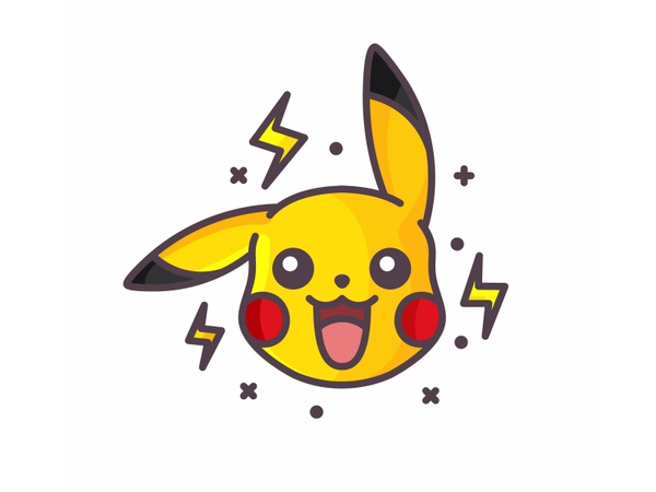 Pikachu throw pokemon go pokemon pokeball pikachu outline lightning il.jpg