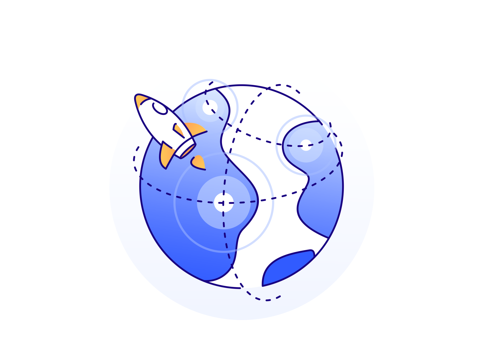 Rocket expand web ui ux planet star illustration icon vector logo tech.png