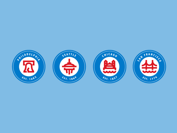 Travel Pins bell navy pier san francisco space needle travel philadelp.png