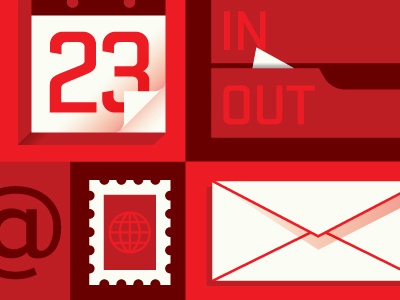 Badge 2 mail calendar stamp email network envelope illustration.jpg