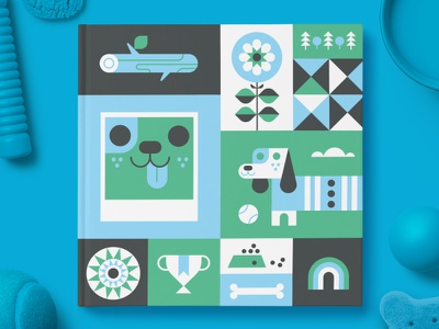 Chatbooks Limited Edition Covers — Pawsitive Vibes book illustration g.jpg