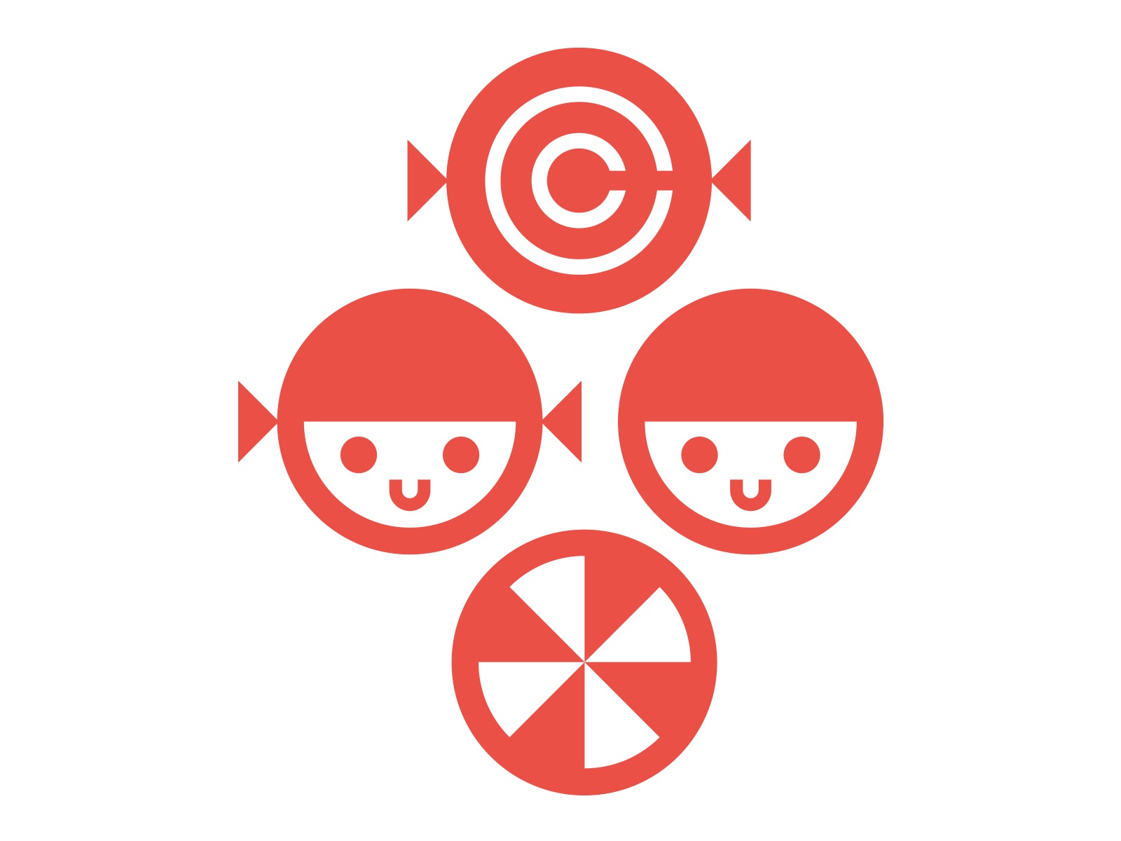 Club Kiddo - Candy Collective sugar crest emblem logo design branding.jpg