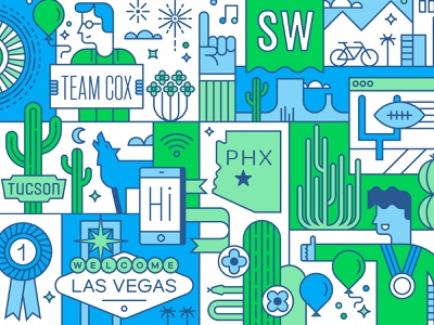 Cox Communications - SW illustration vector line art desert southwest.jpg