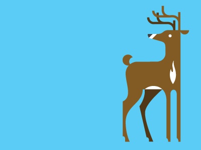 Deer deer illustration clean animals buck geometric hunting wilderness.jpg