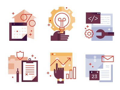 Empowered Icons system benefits brand business set icons.jpg