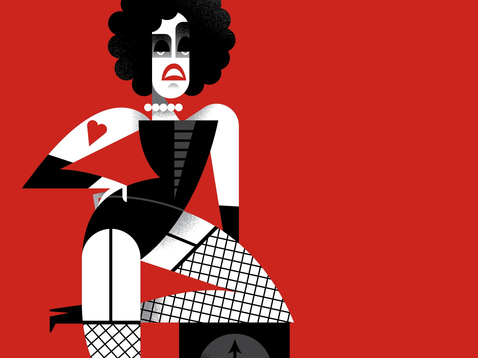 Frank N. Furter time warp illustration movie rocky horror picture show.jpg