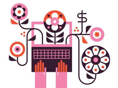 Real Simple - Crowdfunding editorial illustration crowdfunding.jpg