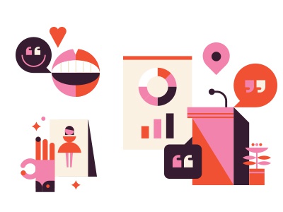 Real Simple - Public Speaking editorial illustration speaking.jpg