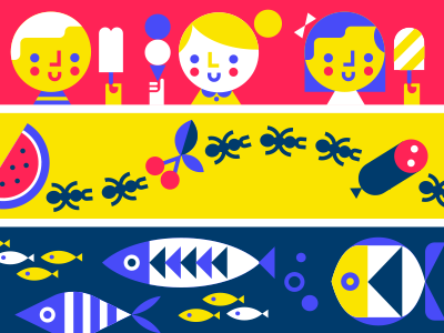 Target Lights - Summer illustration minneapolis summer target animatio.png