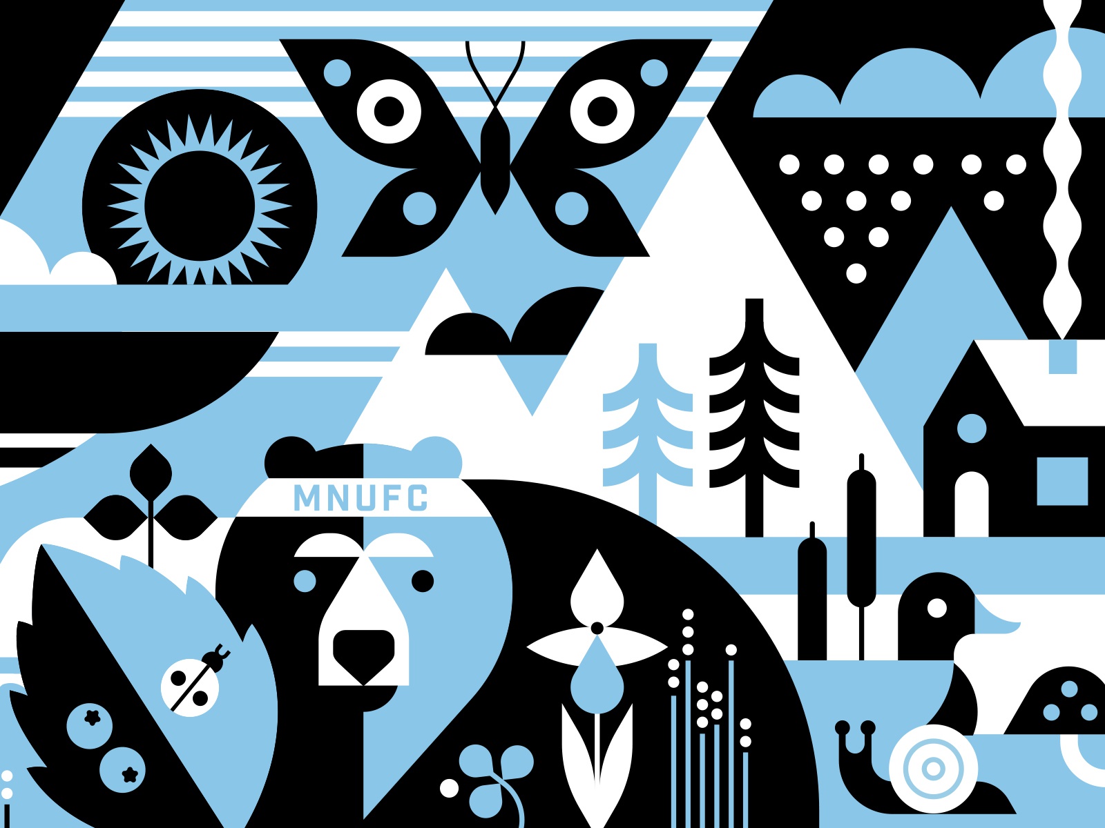Target MNUFC Mural @ Allianz Field mral vector northwoods target socce.jpg