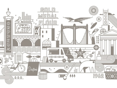 Target Mural - Second Floor city minneapolis mural line art target ill.jpg