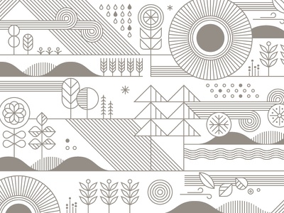 Target Wallpaper pattern illustration nature line art target.jpg
