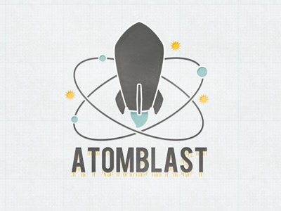 AtomBlast logo atom photoshop blue illustrator vector design science c.jpg