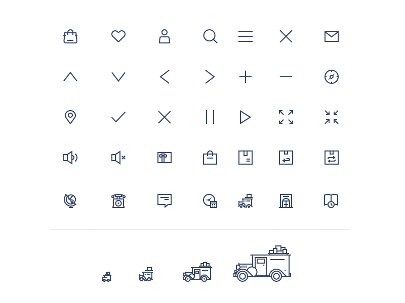 Burberry Iconography ui design fashion iconography set burberry guidel.gif