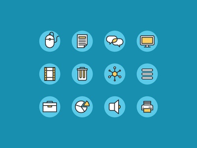 Course Icons file mouse speaker sound printer pie trash screen course.jpg