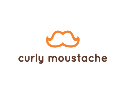 Curly Moustache Concepts [GIF] logo tash moustache concept brand icon.gif