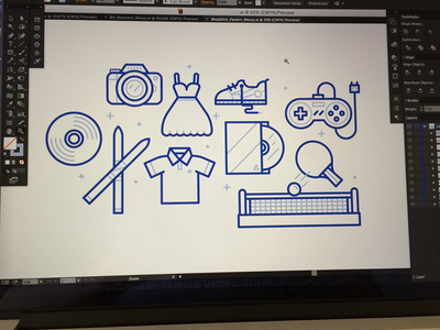 Hobbies illustration game shoe camera record ski dvd tennis table hobb.png