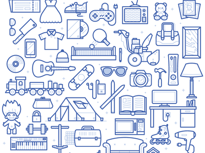 Hobbies Pattern print editorial tent train tv game troll download wall.png
